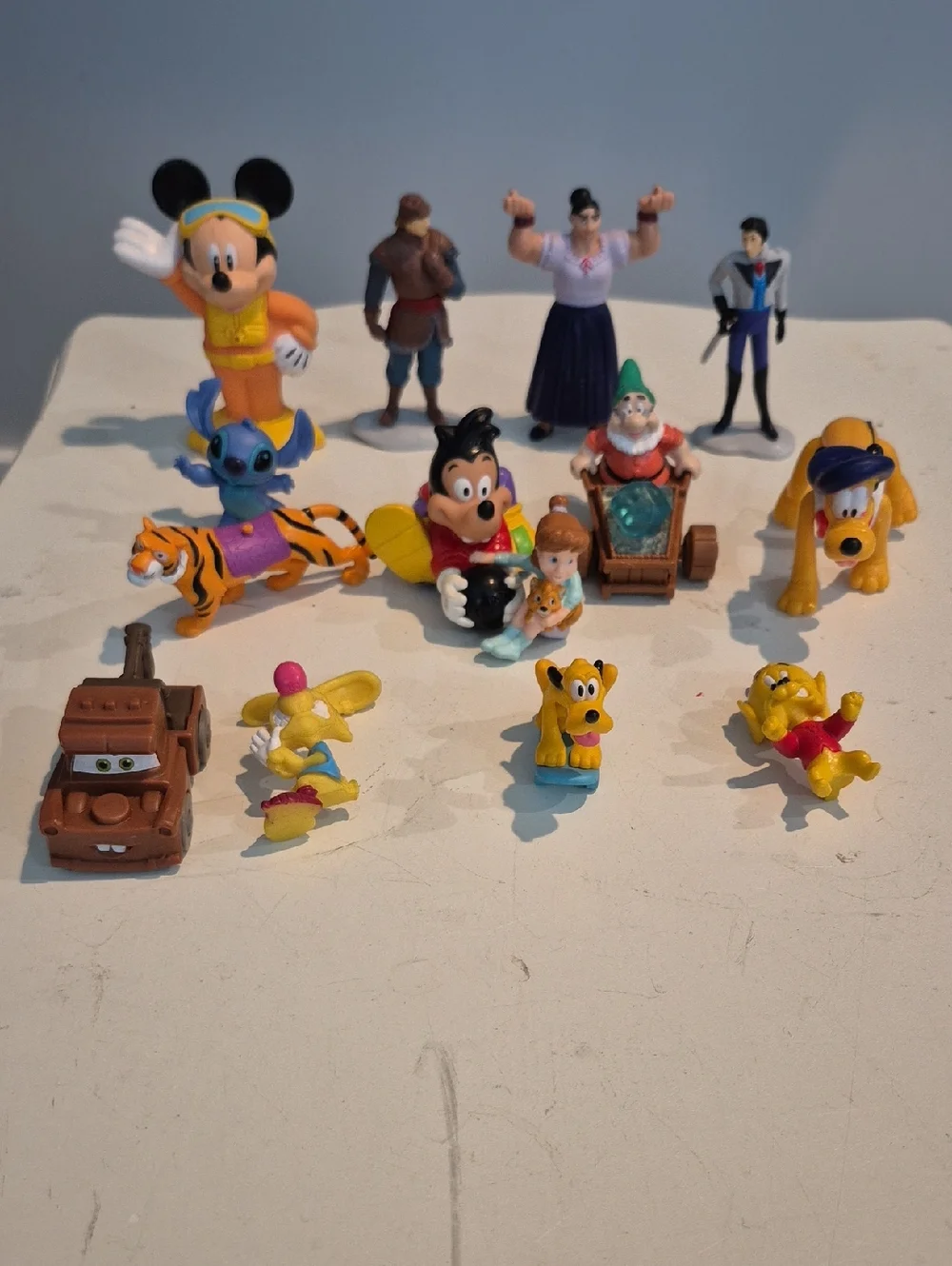 Collection Of Disney Figures Lot Of 14 Some Vintage